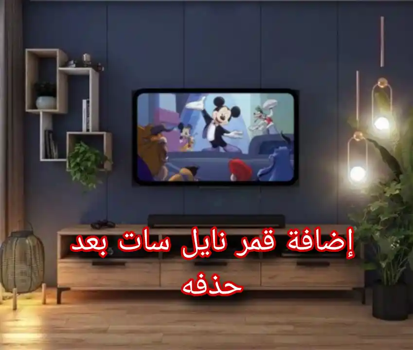 إضافة قمر نايل سات بعد حذفه