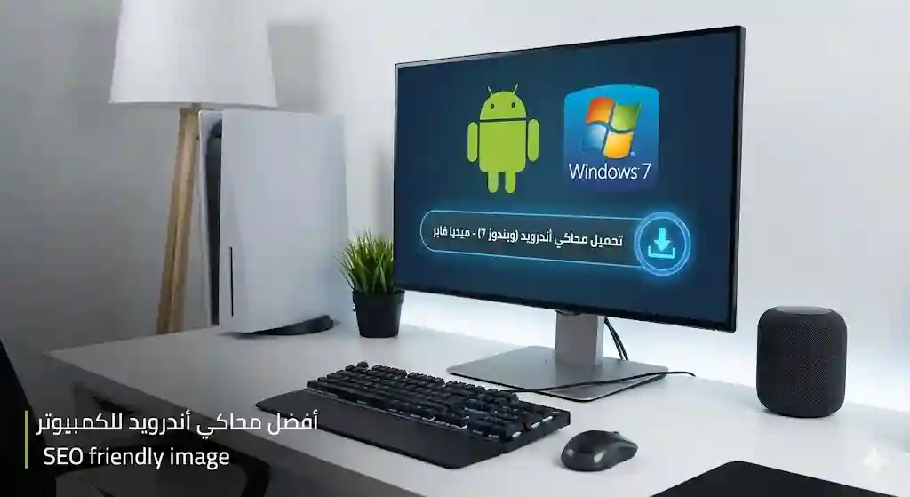 تحميل محاكي أندرويد للكمبيوتر ويندوز 7 من ميديا فاير